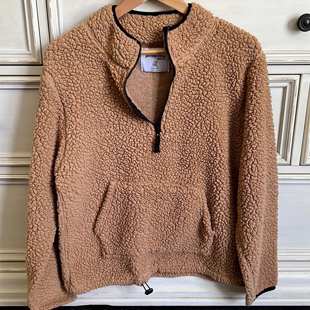 Sherpa hoodie